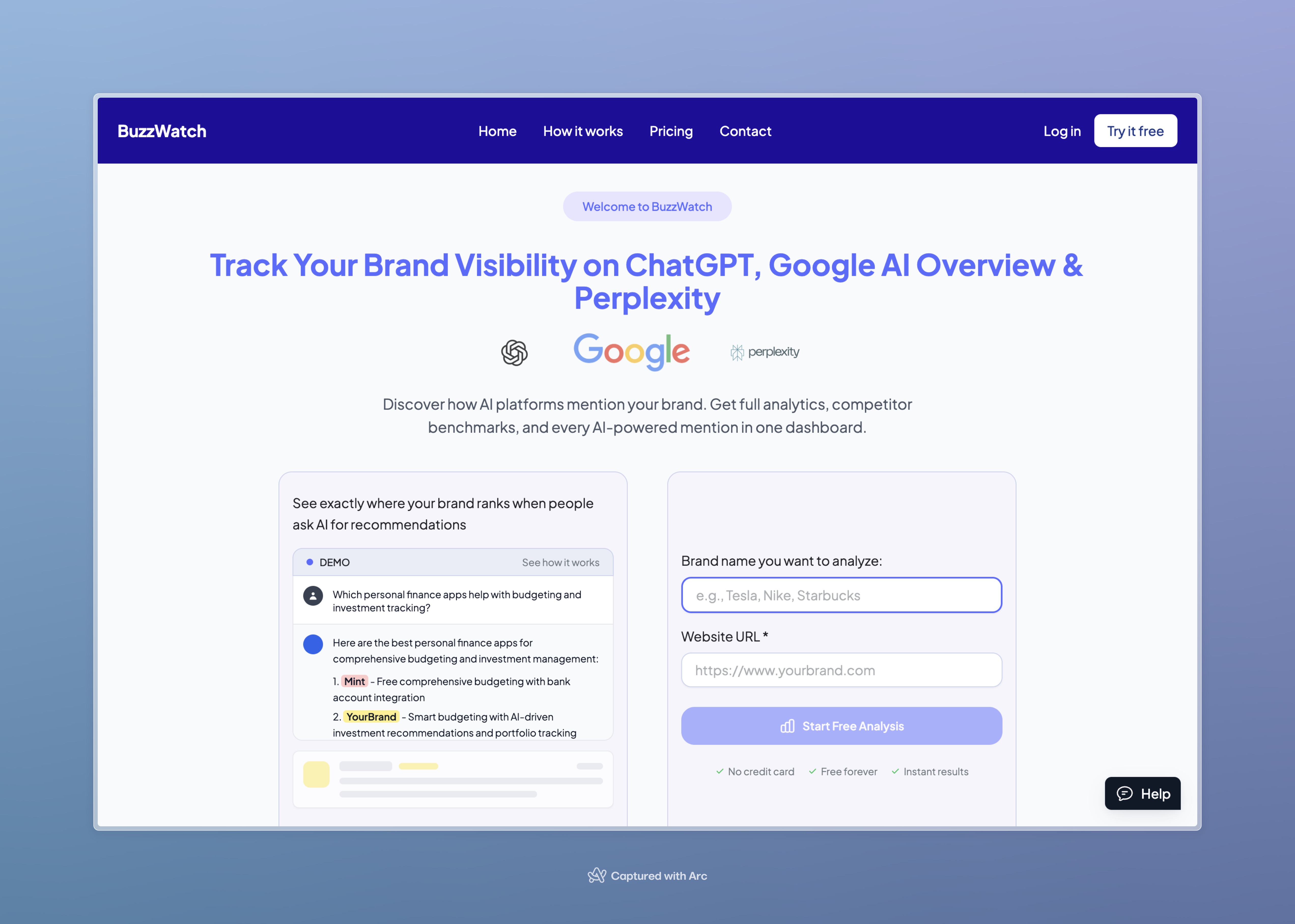 AI Brand Intelligence Platform